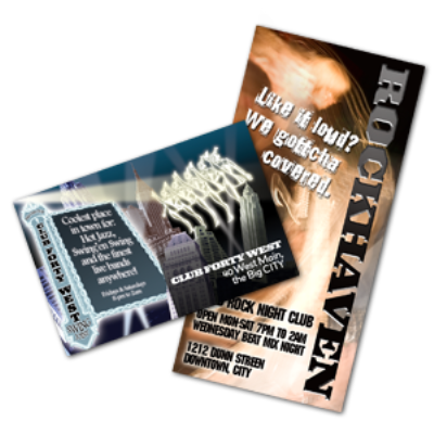 Club Cards 4"x6" Club Cards 4"x6"